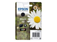 Epson 18 - 5.2 ml - noir - original - cartouche d'encre - pour Expression Home XP-212, 215, 225, 312, 315, 322, 325, 412, 415, 422, 425 C13T18014012