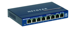 Switch Netgear 8 ports 10/100/1000 GS108GE