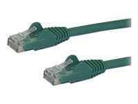 StarTech.com Câble réseau Cat6 Gigabit UTP sans crochet de 1m - Cordon Ethernet RJ45 anti-accroc - Câble patch Mâle / Mâle - Vert - Cordon de raccordement - RJ-45 (M) pour RJ-45 (M) - 1 m - UTP - CAT 6 - sans crochet - vert N6PATC1MGN