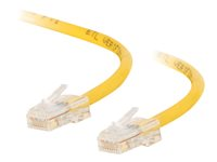 C2G Câble de raccordement réseau croisé non amorcé non blindé (UTP) Cat5e - Câble inverseur - RJ-45 (M) pour RJ-45 (M) - 50 cm - UTP - CAT 5e - bloqué, uniboot - jaune 83348