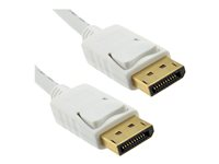 DLH - Câble DisplayPort - DisplayPort (M) pour DisplayPort (M) - DisplayPort 1.2 - 2 m - blanc DY-TU3571W