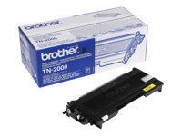 Brother TN2000 - Noir - original - cartouche de toner - pour Brother DCP-7010, DCP-7010L, DCP-7025, MFC-7225n, MFC-7420, MFC-7820N; FAX-2820, 2825 TN2000