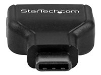 StarTech.com Adaptateur USB 3.0 USB-C vers USB-A - Convertisseur USB C vers A - Adaptateur USB Type-C - M/F - Adaptateur USB - 24 pin USB-C (M) pour USB type A (F) - USB 3.1 - noir - pour P/N: HB31C2A1CGS, HB31C2A2CB, HB31C3A1CS, HB31C3ASDMB, HB31C4AS, PEXUSB311AC3 USB31CAADG